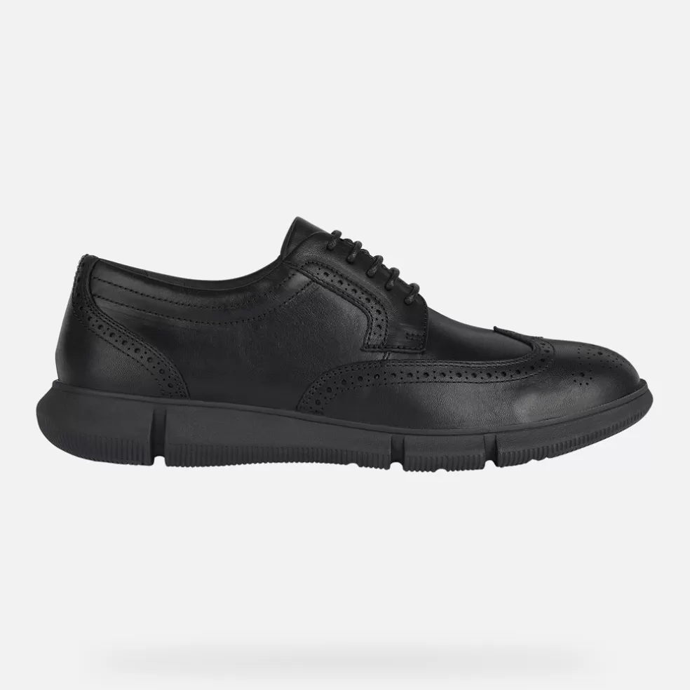 Geox ADACTER F HOMEM - SAPATOS CASUAIS de homem preto Best Sale