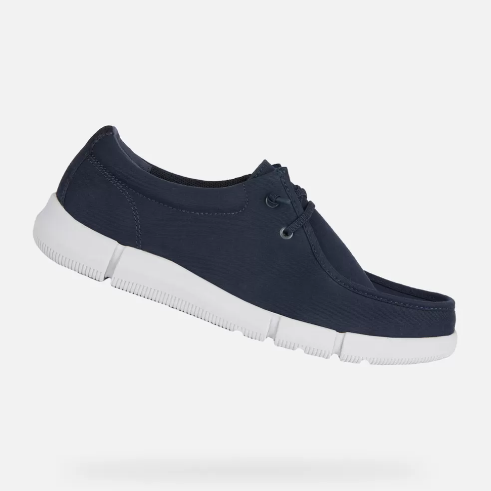 Geox ADACTER M HOMEM - SAPATOS CASUAIS de homem azul marinho Clearance