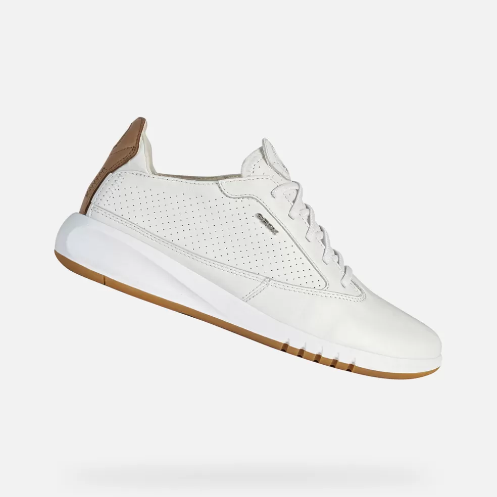 Geox AERANTIS MULHER - SNEAKERS de mulher branco Fashion