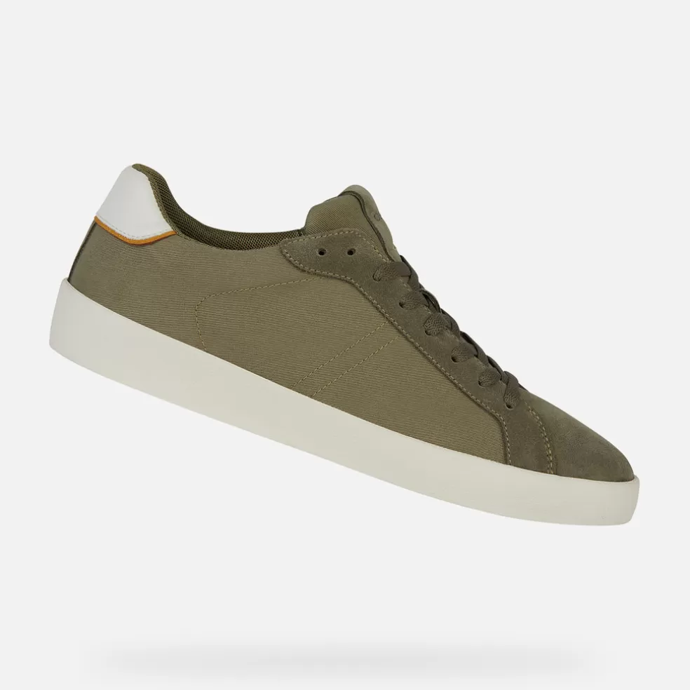 Geox AFFILE HOMEM - SNEAKERS de homem verde sálvia Clearance