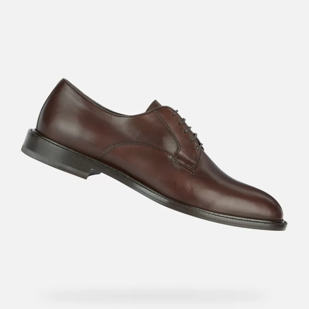 Geox ARTENOVA HOMEM - SAPATOS ELEGANTES de homem castanho escuro Discount