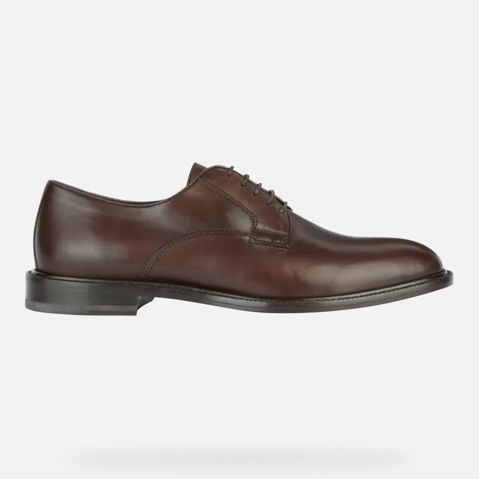 Geox ARTENOVA HOMEM - SAPATOS ELEGANTES de homem castanho escuro Discount