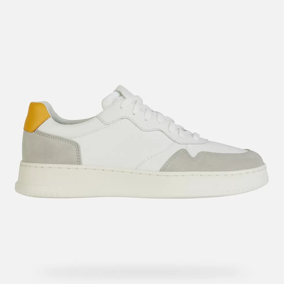 Geox ARVIER HOMEM - SNEAKERS de homem branco/cinzento Outlet