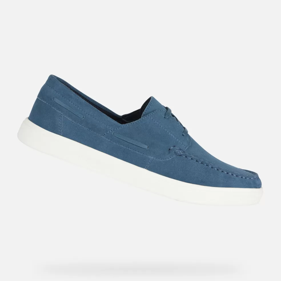 Geox AVOLA HOMEM - SAPATOS CASUAIS de homem azul acinzentado Flash Sale