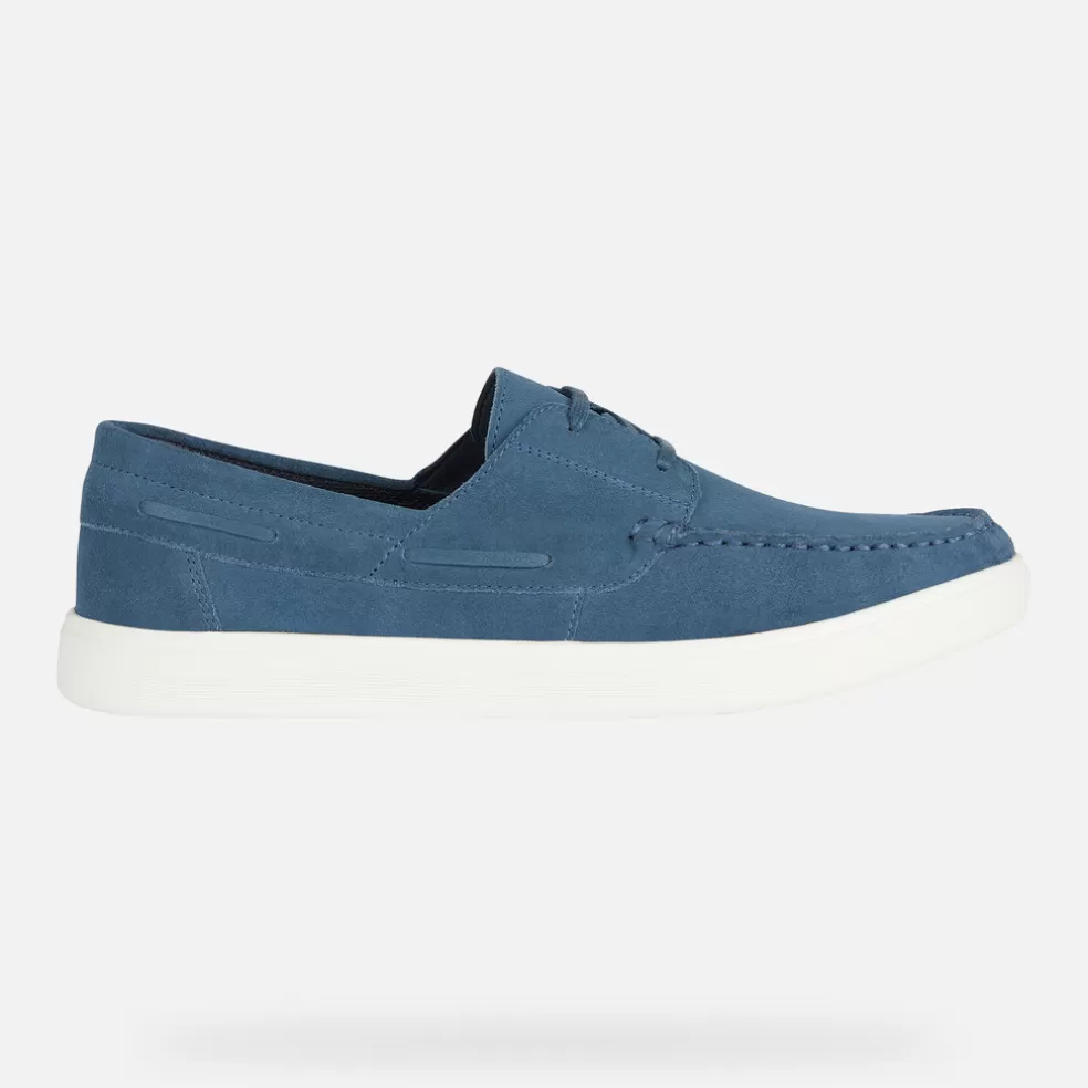 Geox AVOLA HOMEM - SAPATOS CASUAIS de homem azul acinzentado Flash Sale