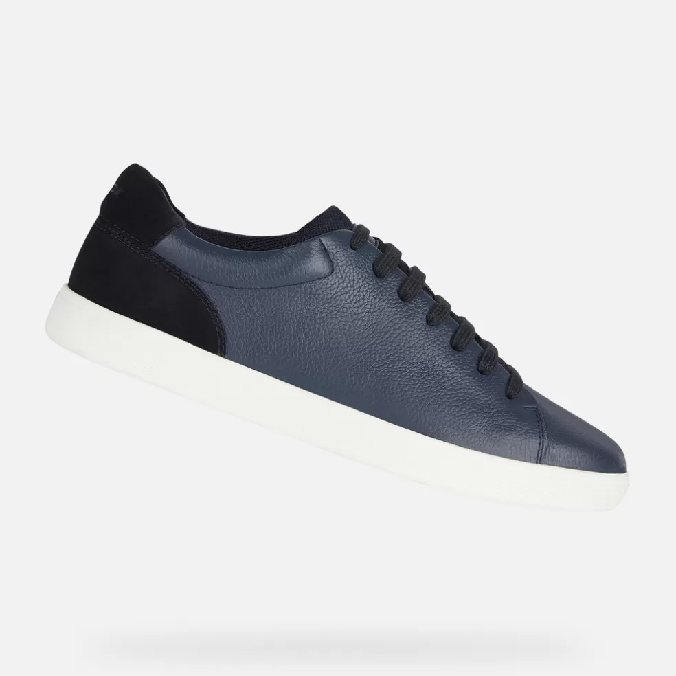 Geox AVOLA HOMEM - SNEAKERS de homem azul marinho Flash Sale