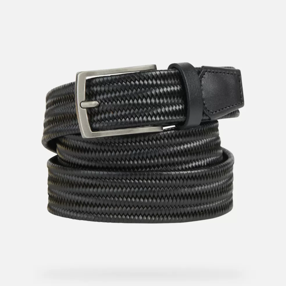 Geox BELT HOMEM - CINTOS de homem preto New