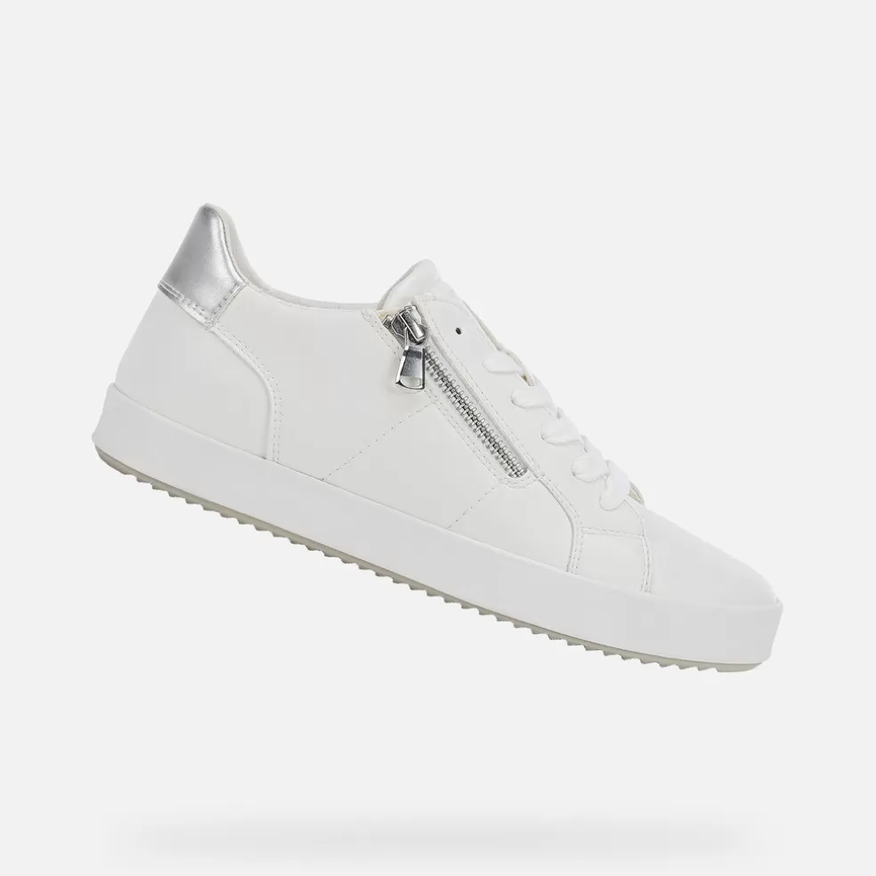 Geox BLOMIEE MULHER - SNEAKERS de mulher branco Online