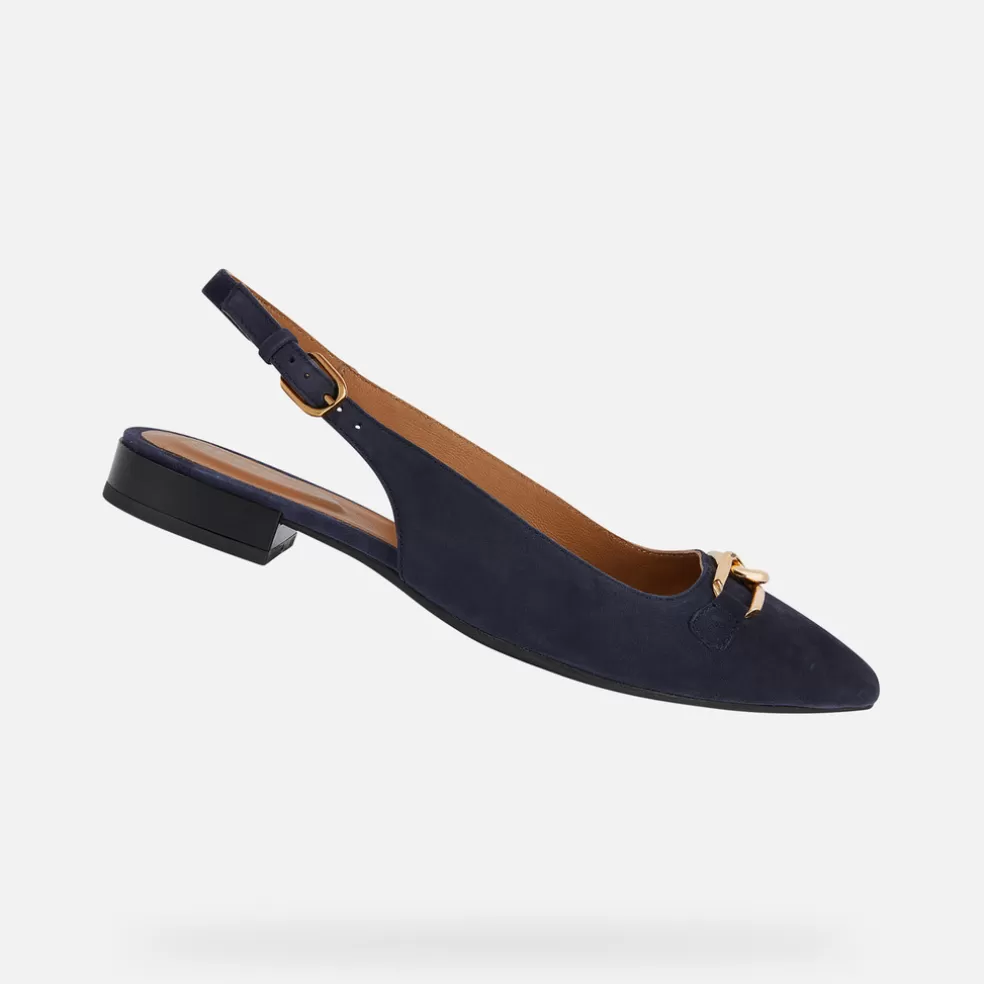 Geox CHARYSSA MULHER - SABRINAS de mulher azul marinho Shop