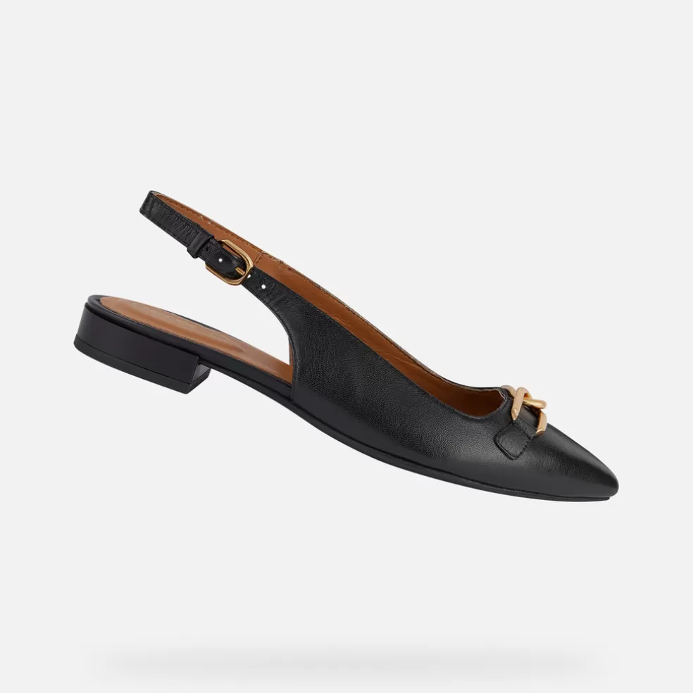 Geox CHARYSSA MULHER - SABRINAS de mulher preto New