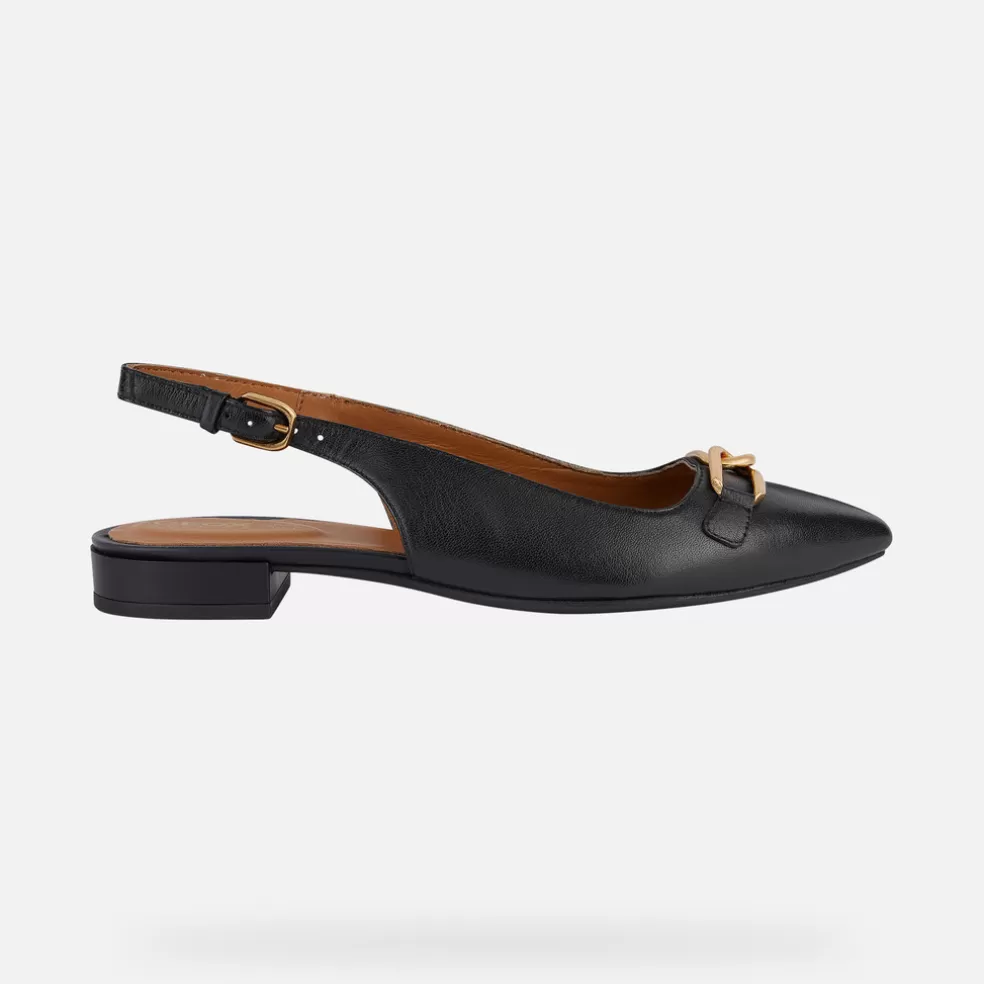 Geox CHARYSSA MULHER - SABRINAS de mulher preto New