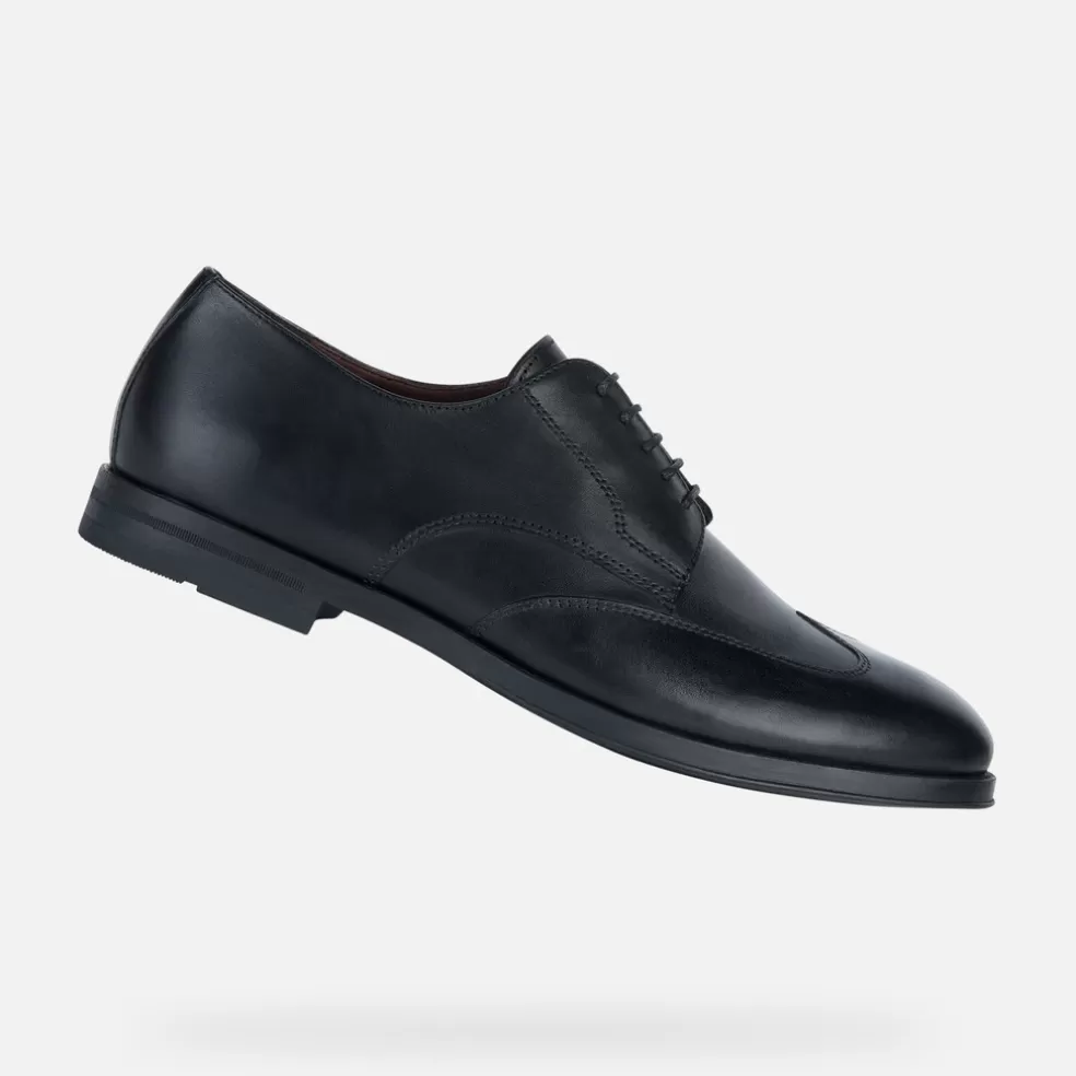 Geox DECIO HOMEM - SAPATOS ELEGANTES de homem preto Best