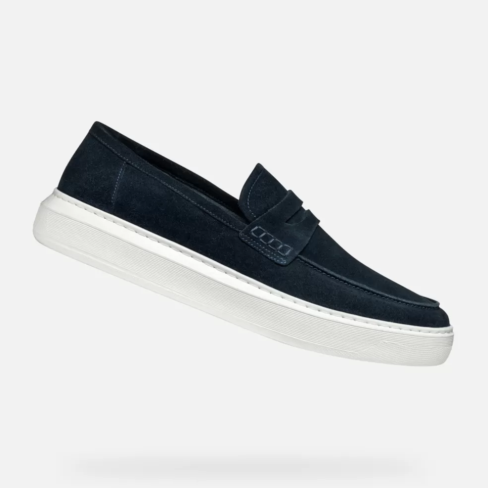 Geox DEIVEN HOMEM - SAPATOS CASUAIS de homem azul marinho Store