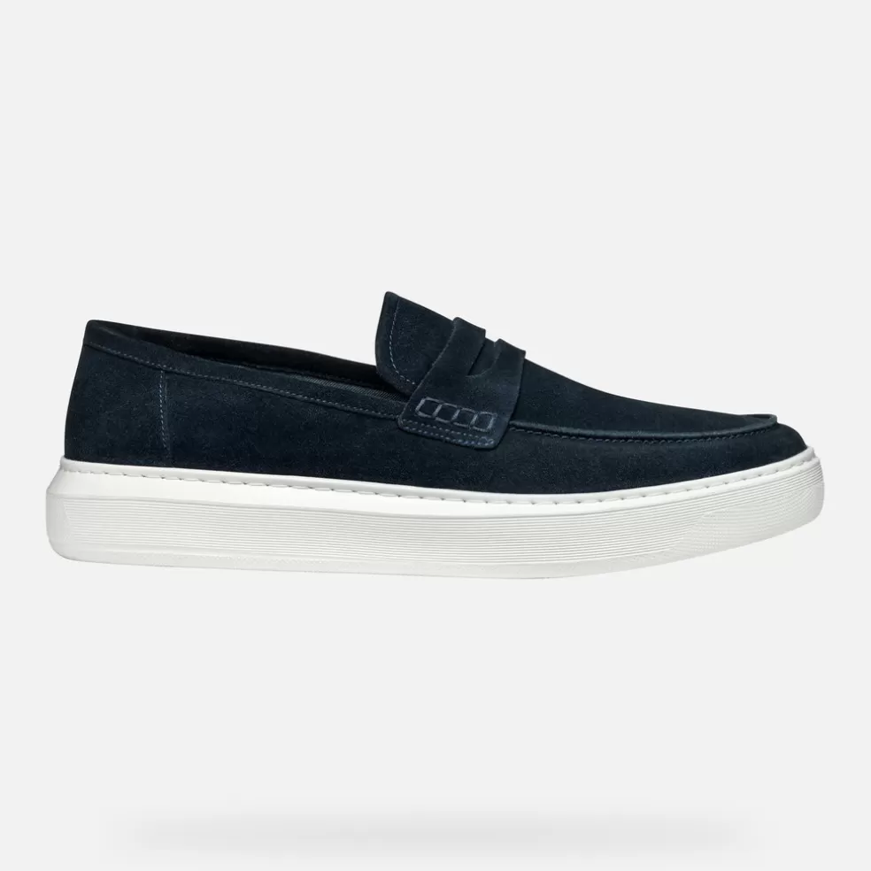 Geox DEIVEN HOMEM - SAPATOS CASUAIS de homem azul marinho Store