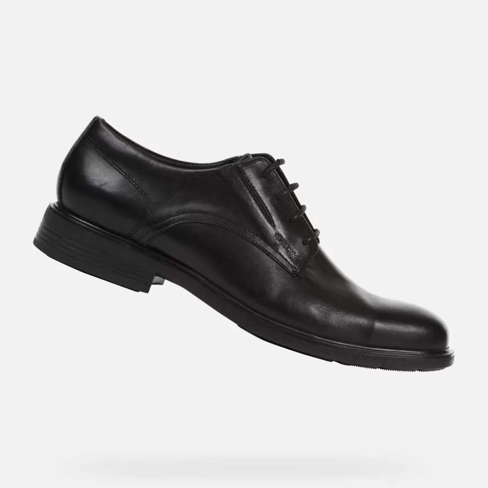 Geox DUBLIN HOMEM - SAPATOS ELEGANTES de homem preto Flash Sale