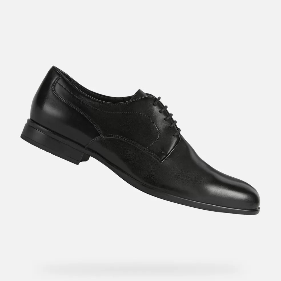 Geox IACOPO HOMEM - SAPATOS ELEGANTES de homem preto Sale