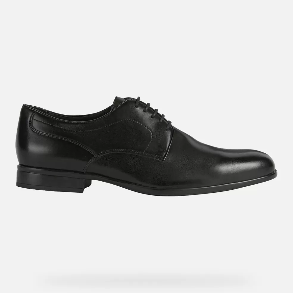 Geox IACOPO HOMEM - SAPATOS ELEGANTES de homem preto Sale