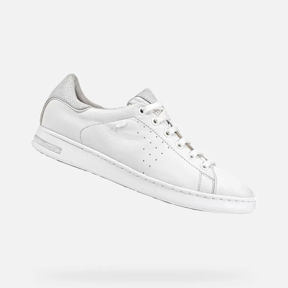 Geox JAYSEN MULHER - SNEAKERS de mulher branco Outlet