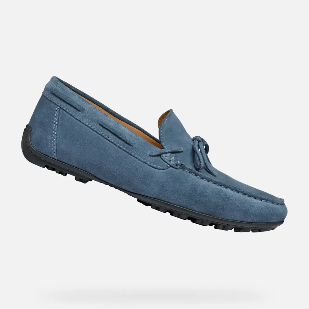 Geox KOSMOPOLIS + GRIP HOMEM - MOCASSINS de homem azul acinzentado Flash Sale