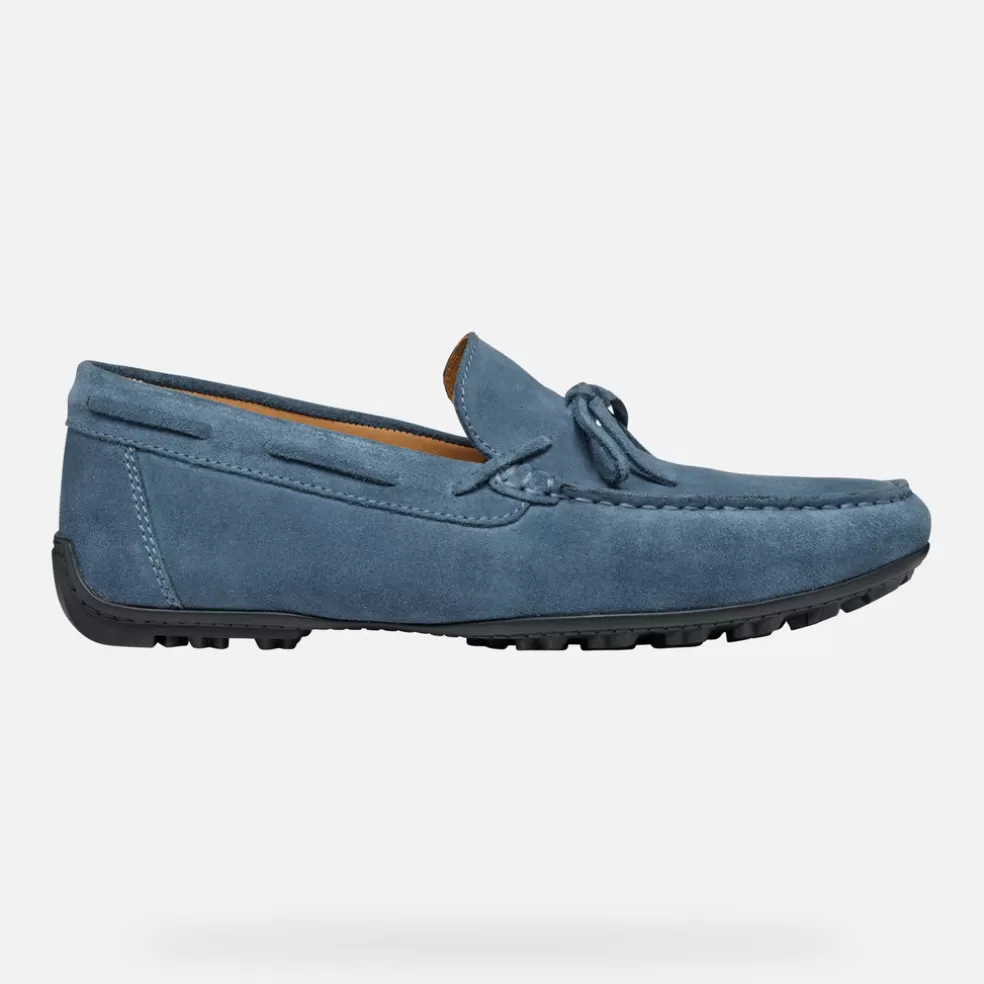 Geox KOSMOPOLIS + GRIP HOMEM - MOCASSINS de homem azul acinzentado Flash Sale