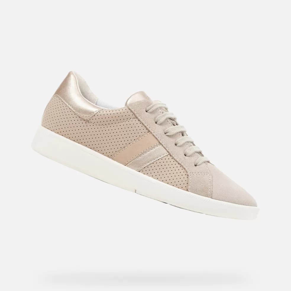 Geox MELEDA MULHER - SNEAKERS de mulher pardo claro Best