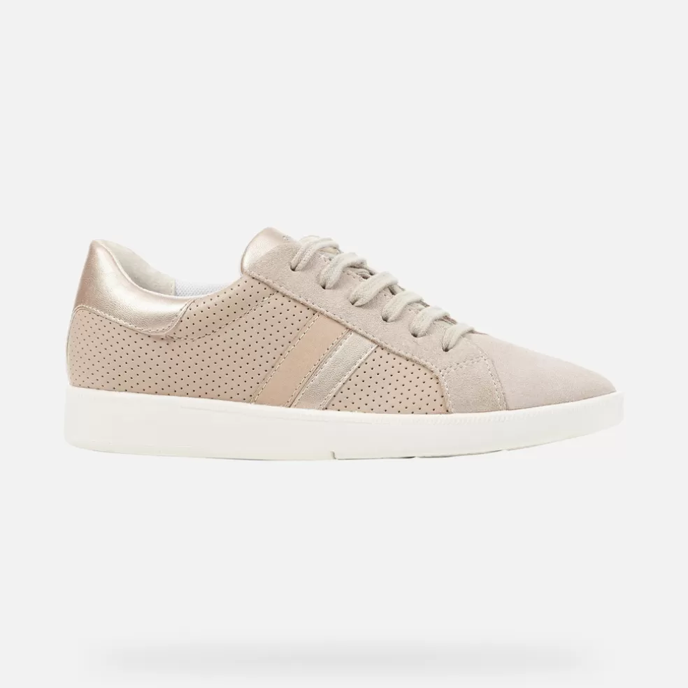 Geox MELEDA MULHER - SNEAKERS de mulher pardo claro Best