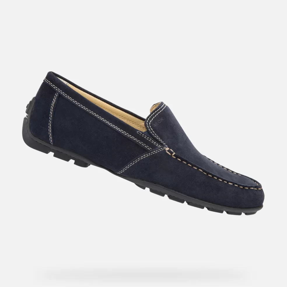 Geox MONER HOMEM - MOCASSINS de homem azul Cheap