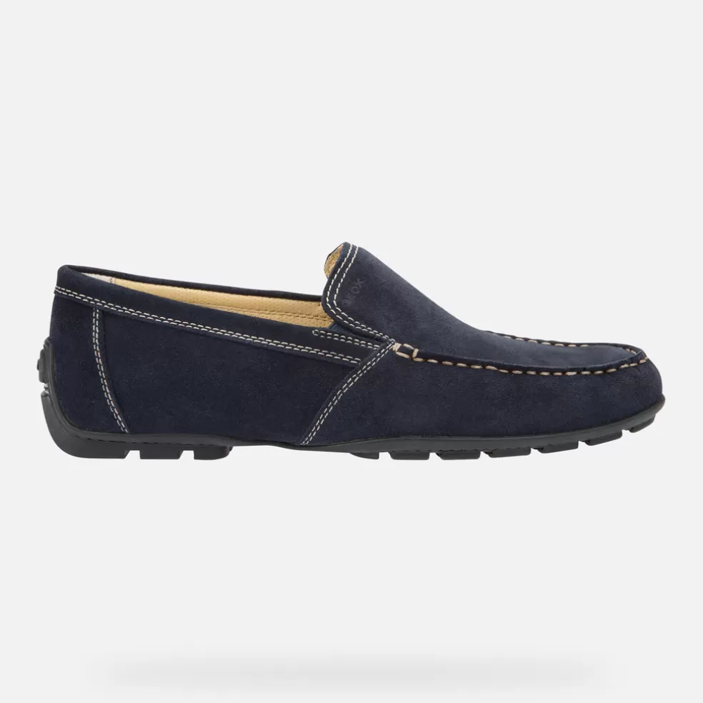 Geox MONER HOMEM - MOCASSINS de homem azul Cheap