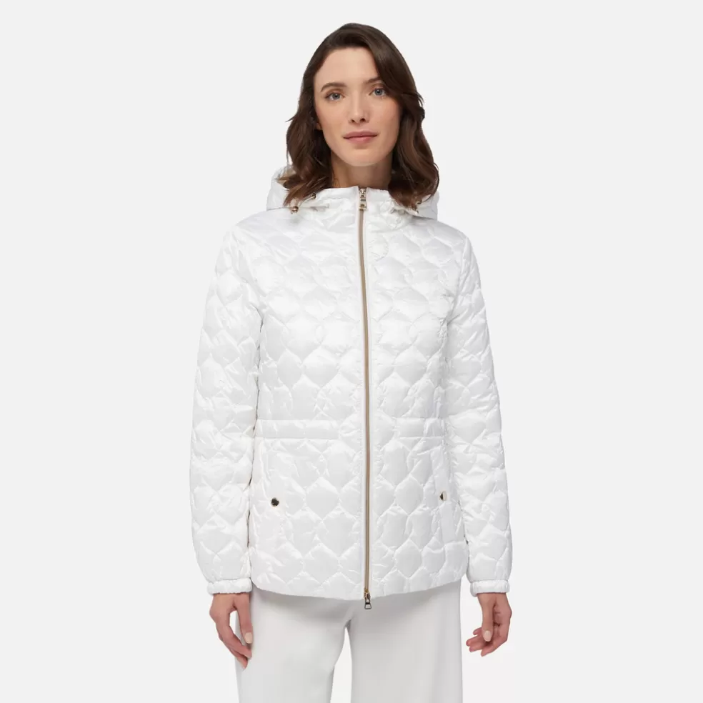 Geox MYLUSE MULHER - ANORAQUES de mulher branco New