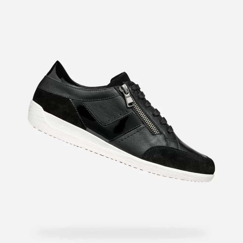 Geox MYRIA MULHER - SNEAKERS de mulher preto Clearance