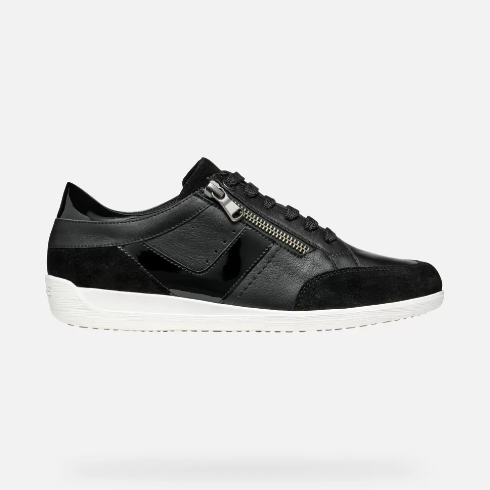 Geox MYRIA MULHER - SNEAKERS de mulher preto Clearance