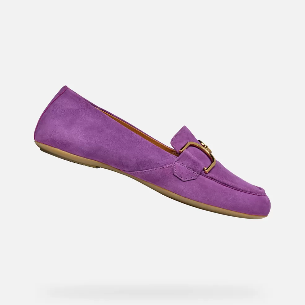 Geox PALMARIA MULHER - MOCASSINS de mulher violeta Online