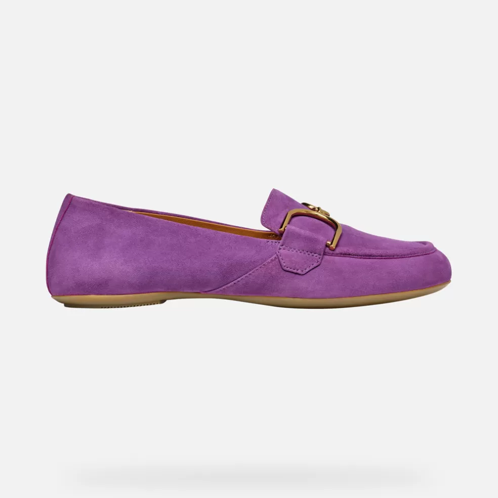 Geox PALMARIA MULHER - MOCASSINS de mulher violeta Online