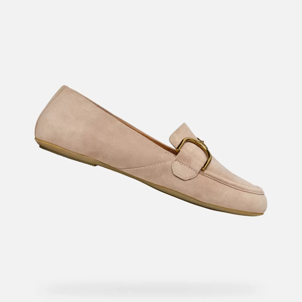 Geox PALMARIA MULHER - MOCASSINS de mulher nude escuro Cheap