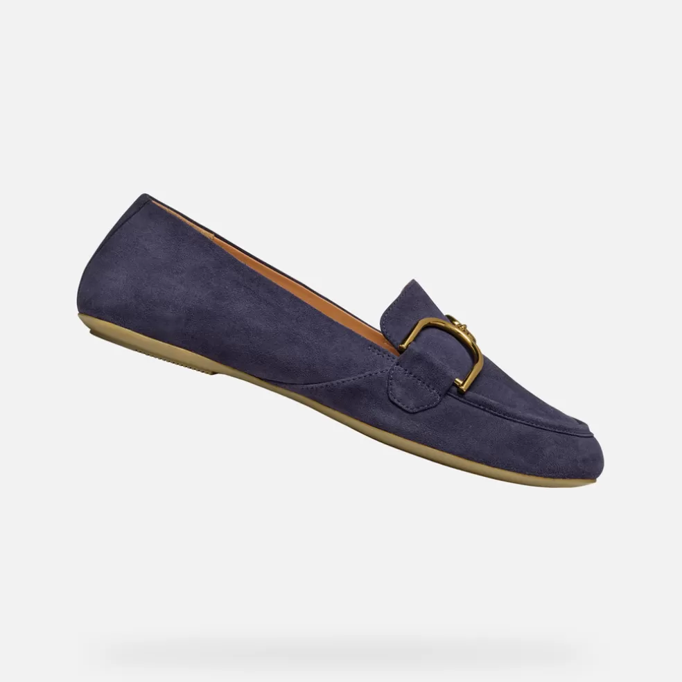 Geox PALMARIA MULHER - MOCASSINS de mulher azul marinho Store