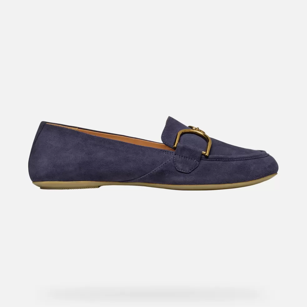 Geox PALMARIA MULHER - MOCASSINS de mulher azul marinho Store