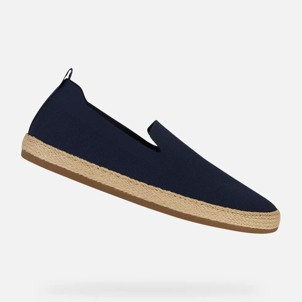 Geox PANTELLERIA HOMEM - SLIP ON de homem azul marinho Online