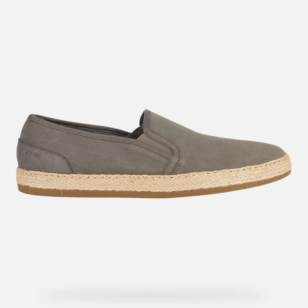 Geox PANTELLERIA HOMEM - SLIP ON de homem verde sálvia Best