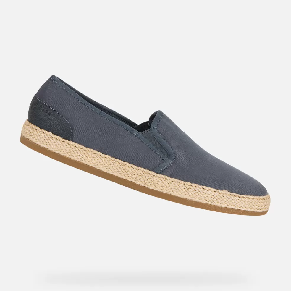 Geox PANTELLERIA HOMEM - SLIP ON de homem azul marinho Store