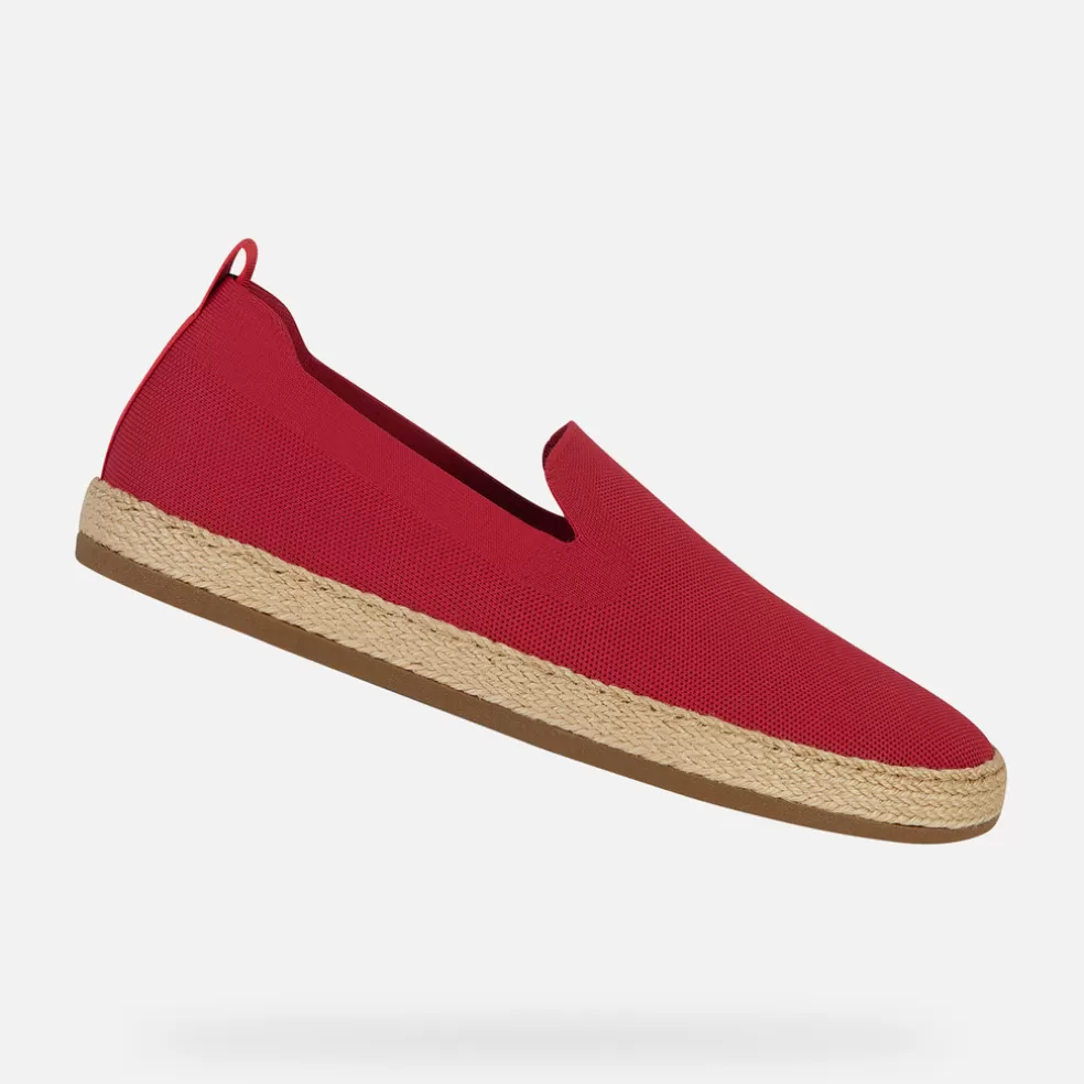 Geox PANTELLERIA HOMEM - SLIP ON de homem vermelho Best