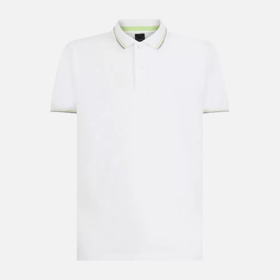 Geox POLO HOMEM - T-SHIRTS E POLOS de homem branco Store