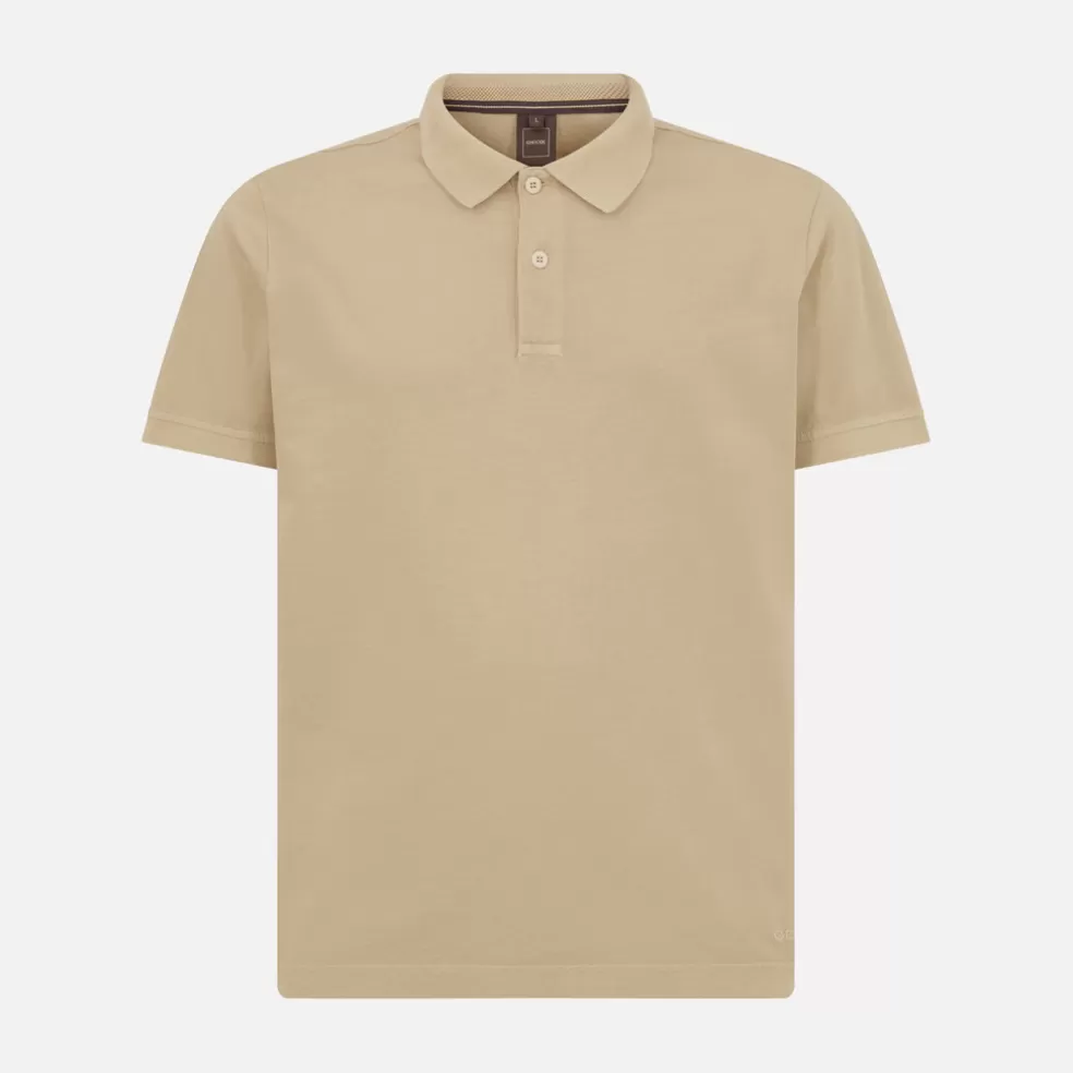 Geox POLO HOMEM - T-SHIRTS E POLOS de homem beige Hot