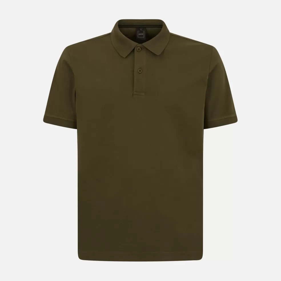 Geox POLO HOMEM - T-SHIRTS E POLOS de homem verde militar Shop