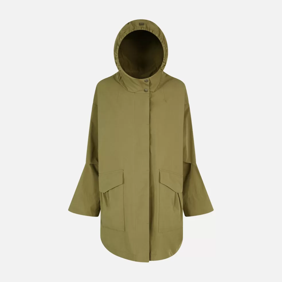 Geox ROOSE MULHER - PARKAS de mulher verde escuro Clearance