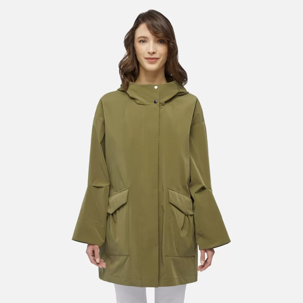 Geox ROOSE MULHER - PARKAS de mulher verde escuro Clearance