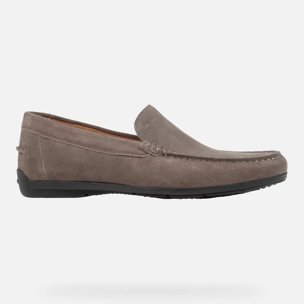 Geox SIRON HOMEM - MOCASSINS de homem pardo Sale