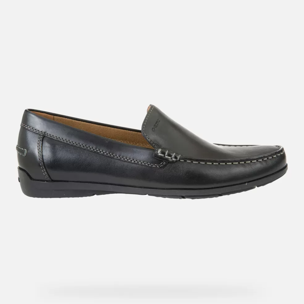 Geox SIRON HOMEM - MOCASSINS de homem preto Fashion