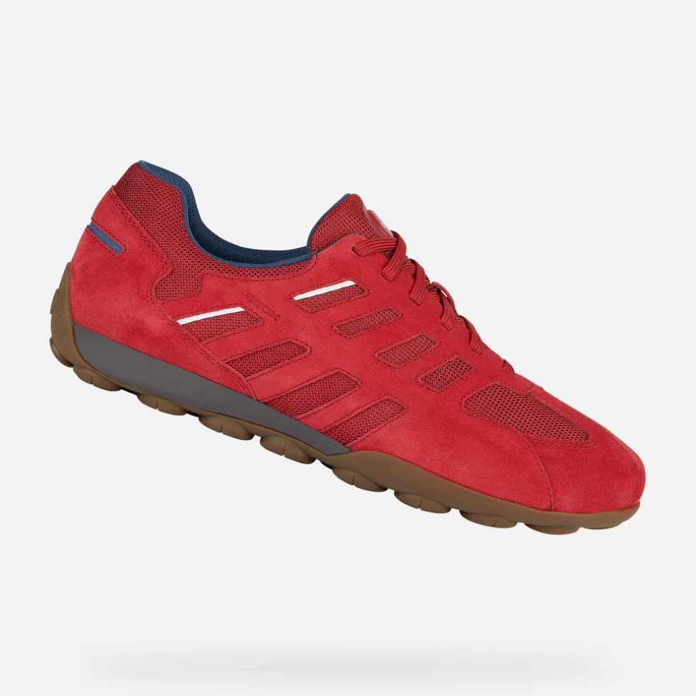 Geox SNAKE 2.0 HOMEM - SNEAKERS de homem vermelho Sale