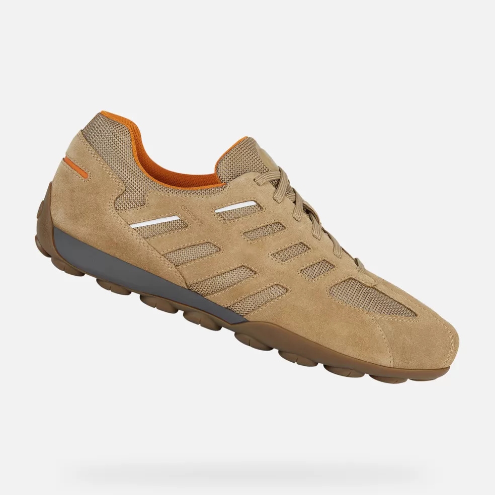 Geox SNAKE 2.0 HOMEM - SNEAKERS de homem nude Cheap