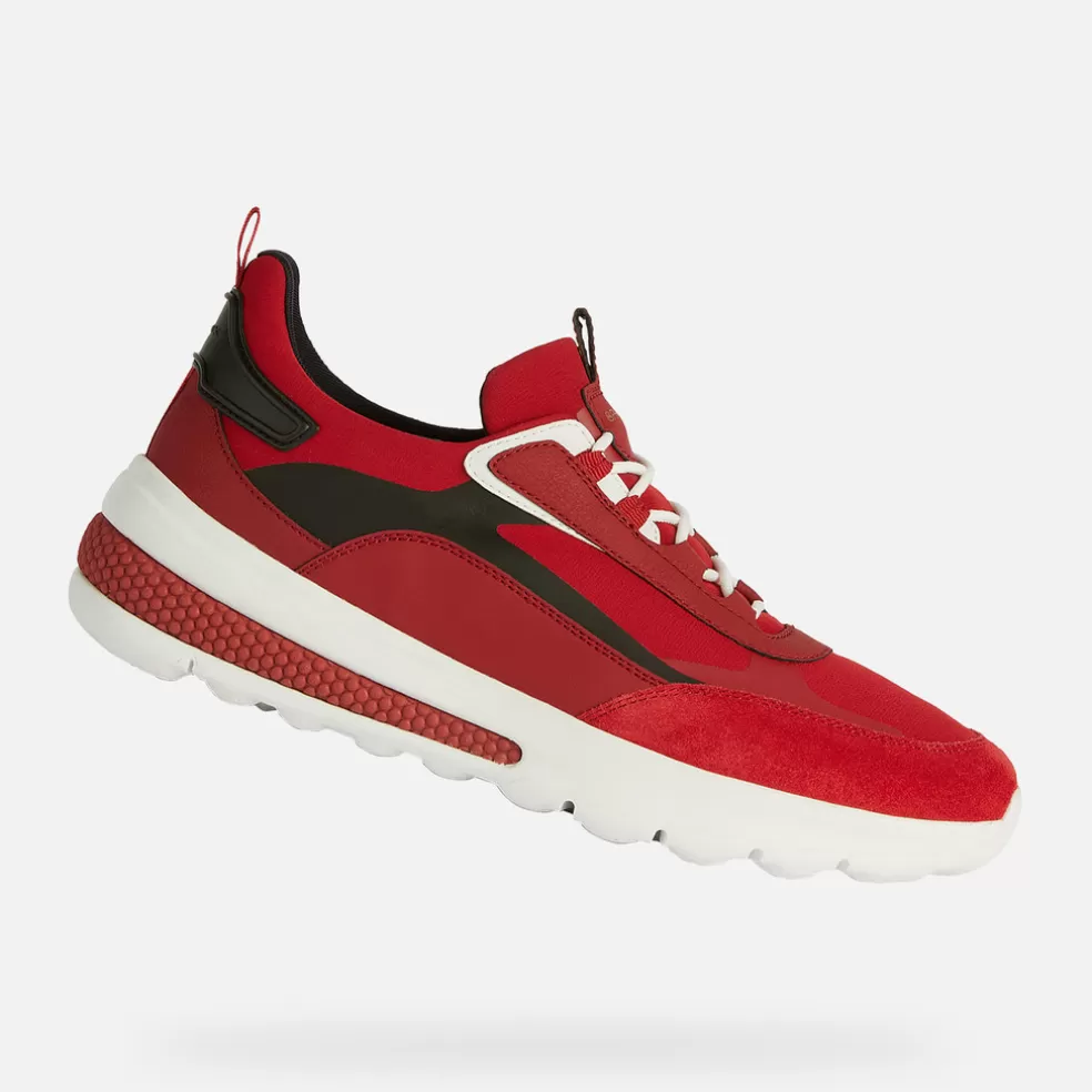 Geox SPHERICA ACTIF HOMEM - SNEAKERS de homem vermelho Cheap